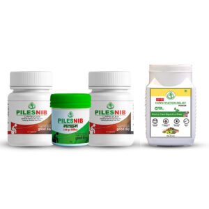 Constipation Relief Powder + Pilesnib Combo (Pack of 4)