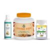 Rasayan Amrit + Dr. Megha's Hair Oil + Constipation Relief Powder (Combo Pack of 3)