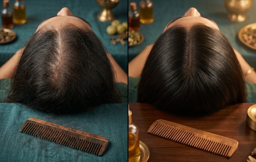 Reduces Hair Fall and Dandruff